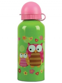 Stephen Joseph Stainless Steel Water Bottle, Owl