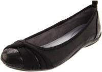 DKNY Women's Sophie Ballet Flat,Black,7.5 M US