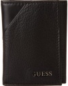 Guess Men's Monterrey Trifold Wallet, Black, One Size