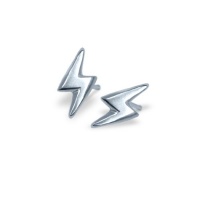 Alex Woo Mini Additions Lightening Bolt Stud Earrings