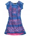 Chic, fashionable, and versatile 2-piece crochet dress by Jessica Simpson.