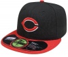 MLB Cincinnati Reds Authentic On Field Alternate 59FIFTY Cap (Black/Red)