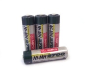 Sanyo 2,700 mAh AA NiMH Rechargeable Batteries-4-Pack