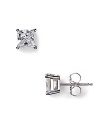 Crislu's fine cubic zirconia stud earrings are the smart way to chic.