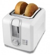 Black & Decker T2569 2-Slice Toaster, White