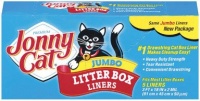 JONNY CAT Jumbo Litter Box Drawstring Liner - 5 Ct