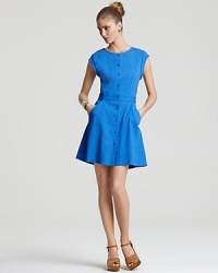 Theory Dress - Jalia Crunch