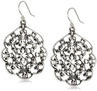 Lucky Brand Expedition Ears Silver-Tone Thai Butterfly Earrings