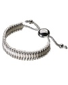 This unique sterling silver hand-woven lanyard is a modern, grown-up take in the friendship band.