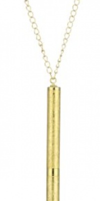 1928 Jewelry Vintage Inspired Gold-Tone Pen Necklace