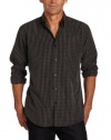 Van Heusen Men's Mini Plaid Buttondown