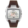 Diesel Men's DZ1273 Stainless Steel and Brown Leather Watch