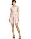 French Connection Women's Fast Twinkle Lace Dress, Pink, 4