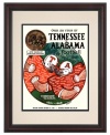 After a century of college football and a rivalry spanning 50 years, the Tennessee Volunteers fought off Alabama's Crimson Tide on October 19, 1968. A brilliant souvenir from Neyland Stadium, this restored game day program cover inspires continued greatness.