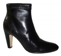 Cole Haan Air Mica Women's Black Leather Short Ankle Boot