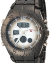 U.S. Polo Assn. Men's US8139 Gun Metal Analog-Digital Sporty Bracelet Watch