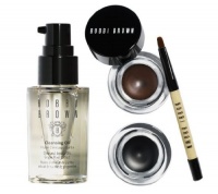 Bobbi Brown Long Wear Look Gel Eyeliner Duo with Brush 4 Pieces Deluxe Set