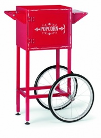 Waring WPM40TR Popcorn Maker Trolley, Red