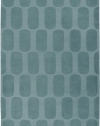 Rizzy Home PL1870 Platoon 5-Feet by 8-Feet Area Rug, Medium Blue