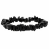 Genuine Onyx Stone Chip Stretch Bracelet