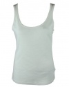 LAUREN Ralph Lauren Petite Womens Ribbed Scoop Neck Tank Top