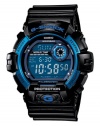 Casio G-Shock Blue Dial Black Resin Mens Watch G8900A-1