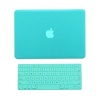 TopCase® 2 in 1 Rubberized ROBIN EGG BLUE Hard Case Cover and Keyboard Cover for Macbook Pro 13-inch 13 (A1278/with or without Thunderbolt) with TopCase® Mouse Pad