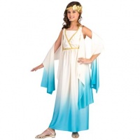 Greek Goddess Child Costume Size Large (12-14)