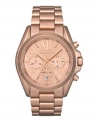 Classic touches ground this modern Bradshaw watch by Michael Kors.