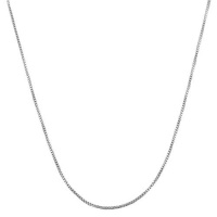 Sterling Silver 0.8-mm Venetian Box Chain