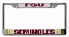 NCAA Florida State Seminoles Chrome License Plate Frame