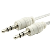 eForCity Car Audio Auxiliary Retractable Cable 3.5mm Compatible with Apple® iPod? MP3