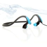 iHip Submariner Sports DIS-SUBSPORTS Waterproof Earphones for MP3 Players, iPhones, iPads, iPods, Cellphones (Black)