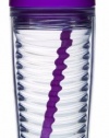 Aladdin Migo Aero 16-Ounce Insulated Water Tumbler with Straw, Purple