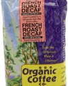 The Organic Coffee Company, French Roast Water Processed Decaf Whole Bean Coffee, 12-Ounce Bags (Pack of 3)