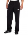 PUMA Men's Agile Track Pant, Black, Large