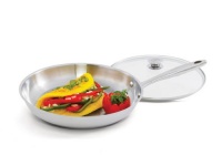 Wolfgang Puck Stainless-Steel 12-Inch Covered Omelet Pan