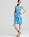 Brimming with retro appeal, this Lilly Pulitzer dress makes a stylish splash with a vibrant parade of print.