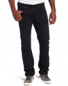 AG Adriano Goldschmied Men's Matchbox Slim Straight Jean, Sulfur Black, 34