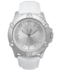 Refresh your wardrobe with the crisp whites and sophisticated silvers on this Surfside watch from Juicy Couture.