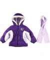 London Fog Girls 2-6x Bubble Jacket