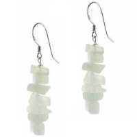 Hawaiin New Jade Chip Earrings