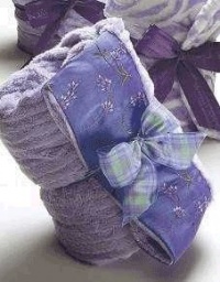 Sonoma Lavender Heat Wrap - Embroidered Lavender