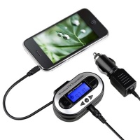 eForCity LCD Stereo Car FM Transmitter for MP3 Player iPod touch