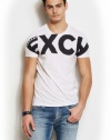 Armani Exchange Mens Exploded Logo Tee