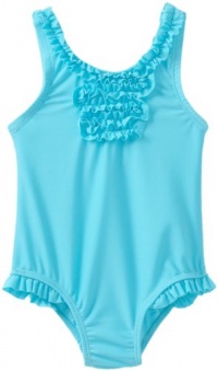 Carter's Baby-Girls Infant 1 Piece Swimsuit, Turquoise, 24 Months