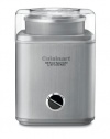 Factory Reconditioned Cuisinart ICE-30BCFR Pure Indulgence 2-quart Frozen Yogurt-Sorbet & Ice Cream Maker, Brushed Stainless