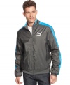 Put it in reverse. Switch gears anytime you need to with this reversible jacket from Puma.