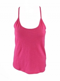 Juicy Couture womens watermelon flash fitted spaghetti strap tank top XS