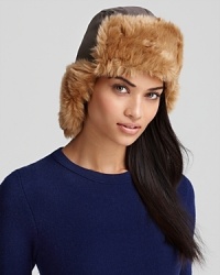 With a faux fur lining and long earflaps, this trapper-style hat from The North Face® is a must-have for bitter cold days.